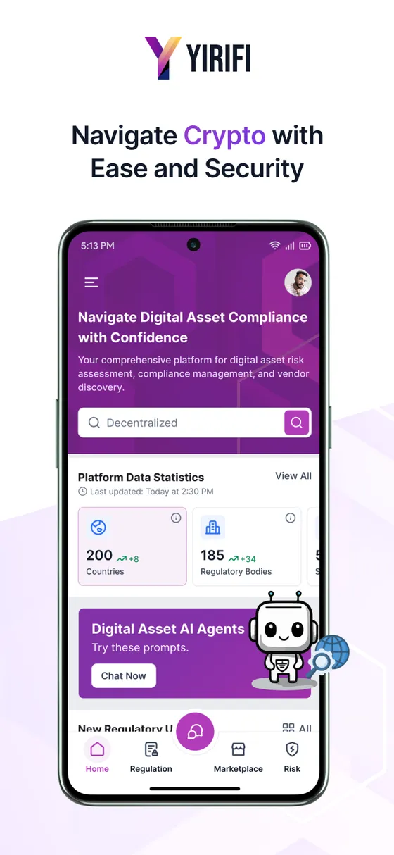 Yirifi Mobile App app screenshot
